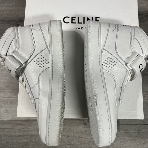 Celine white high top sneakers - Picture 3 of 15